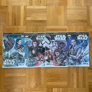 Star Wars Allegiance Comic Book Set - prelude rise of skywalker